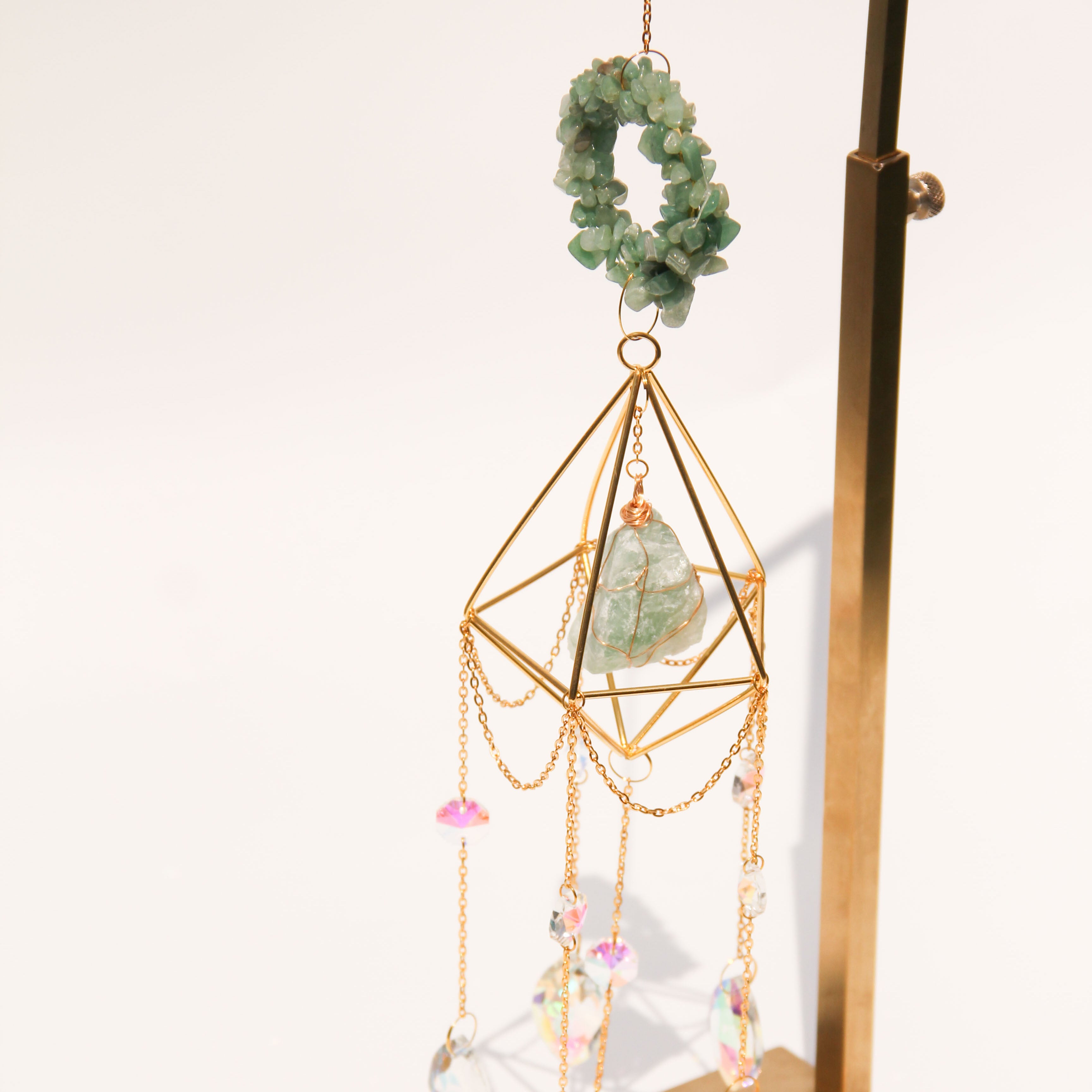 Green Aventurine DIANA Suncatcher