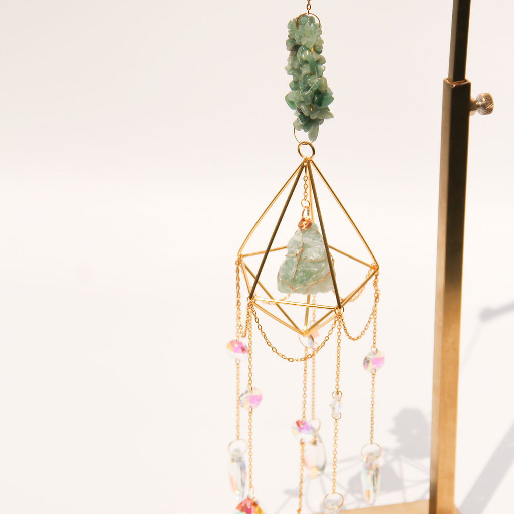 Green Aventurine DIANA Suncatcher