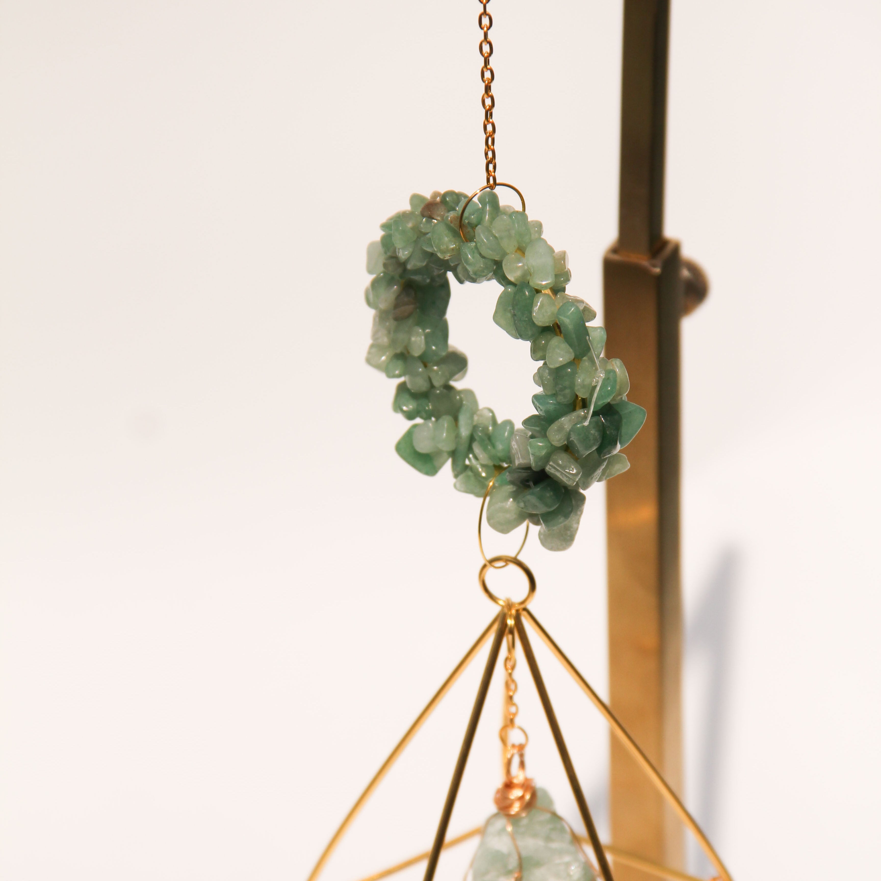 Green Aventurine DIANA Suncatcher
