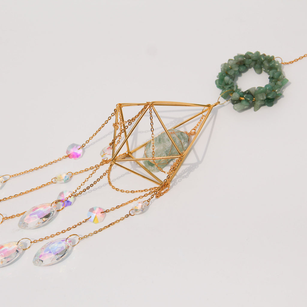 Green Aventurine DIANA Suncatcher