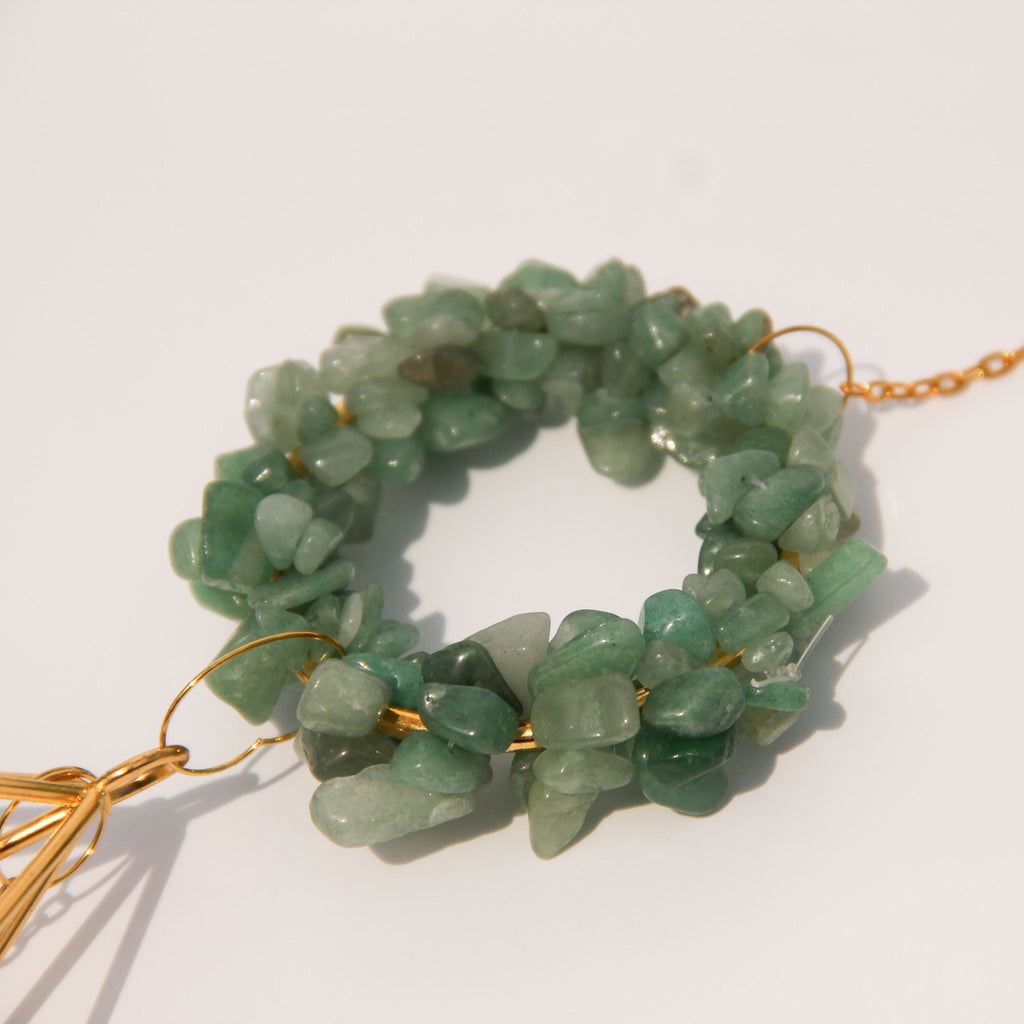 Green Aventurine DIANA Suncatcher