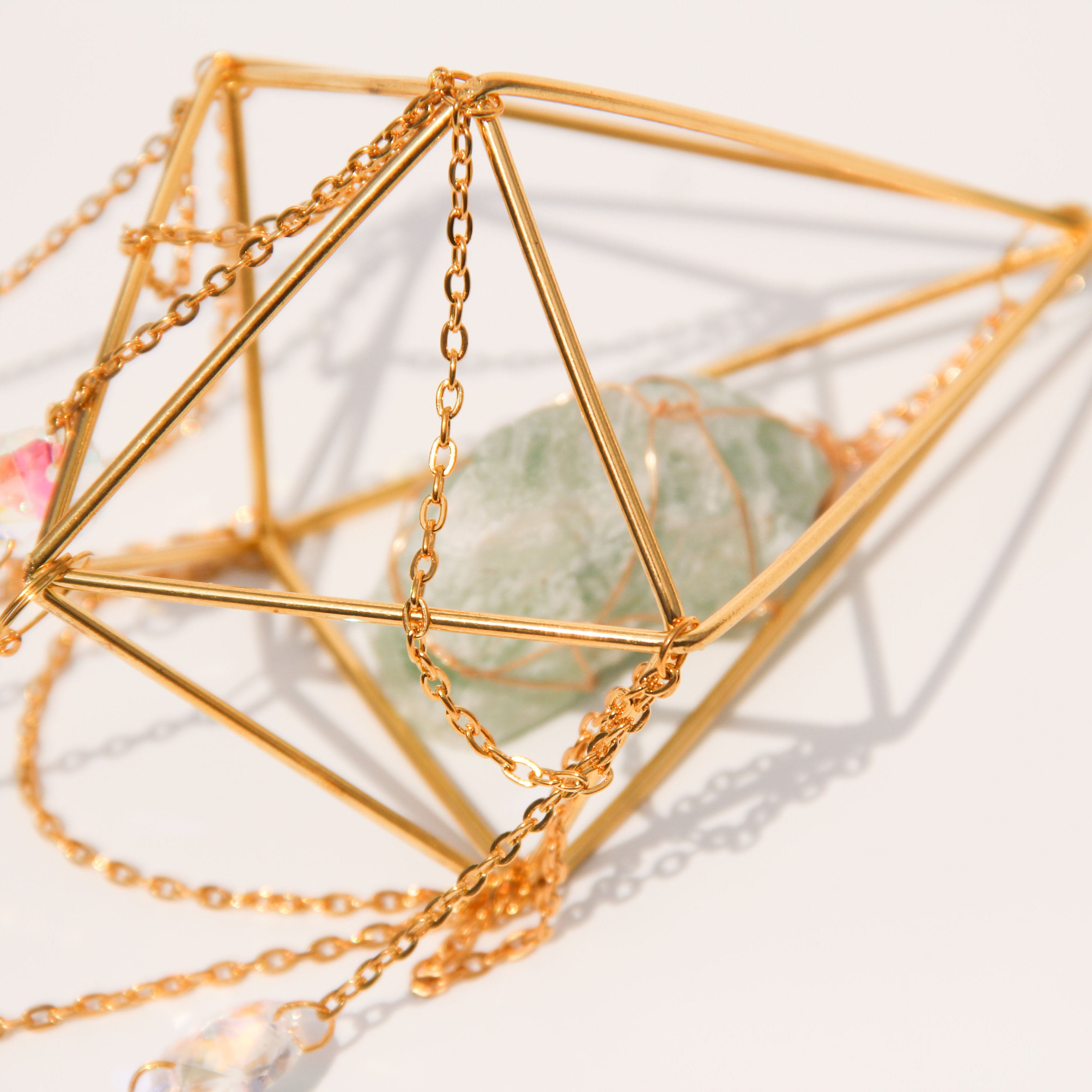 Green Aventurine DIANA Suncatcher