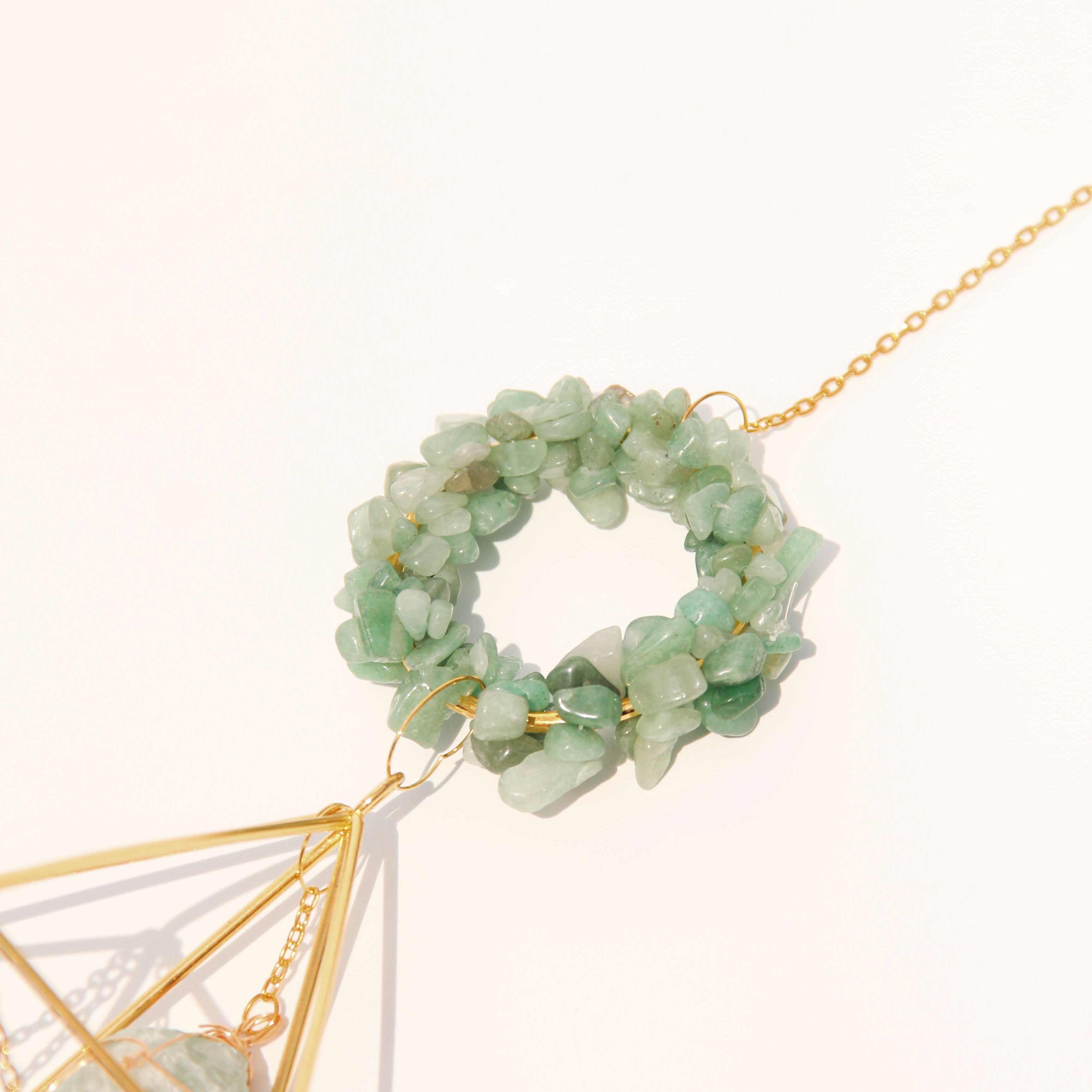 Green Aventurine DIANA Suncatcher