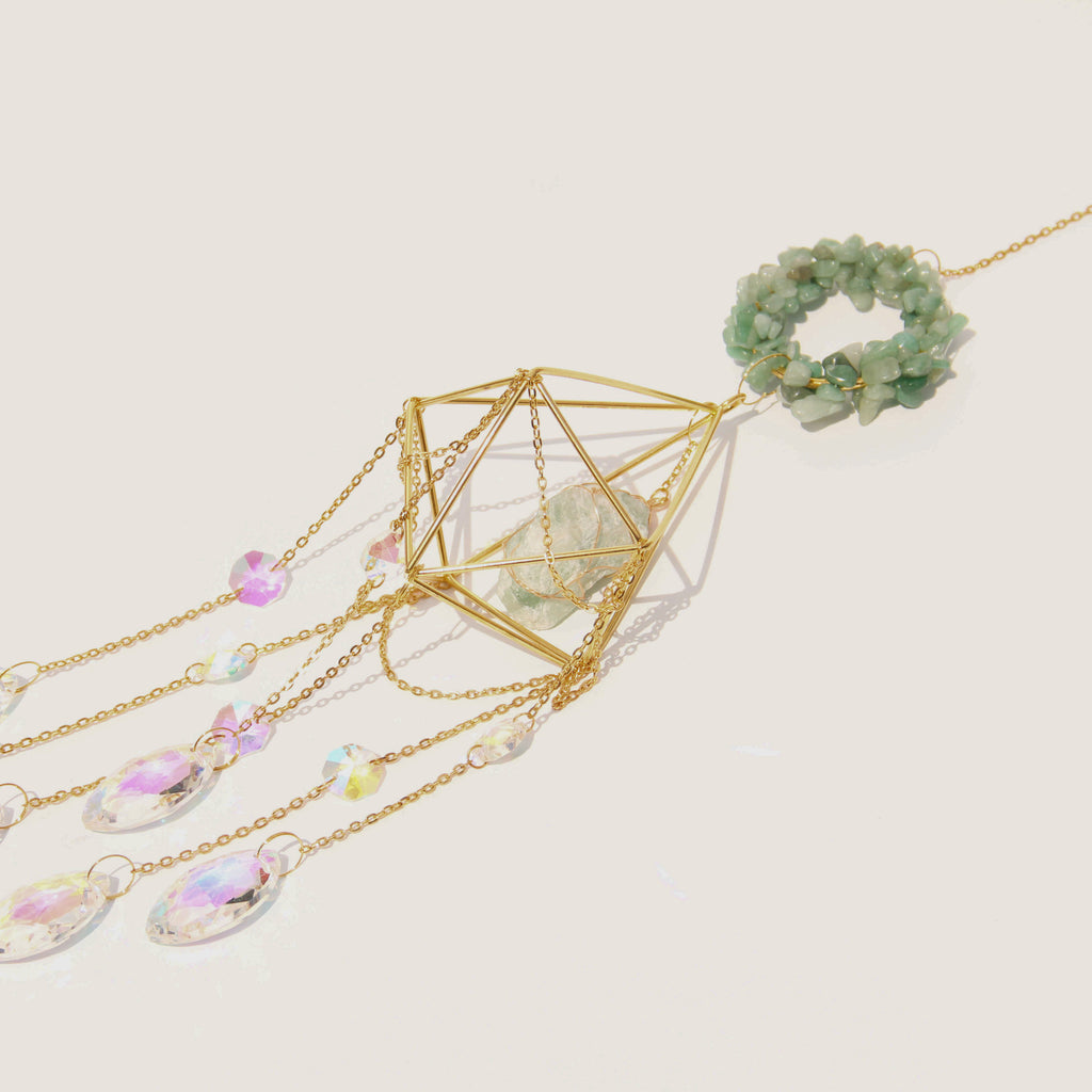 Green Aventurine DIANA Suncatcher