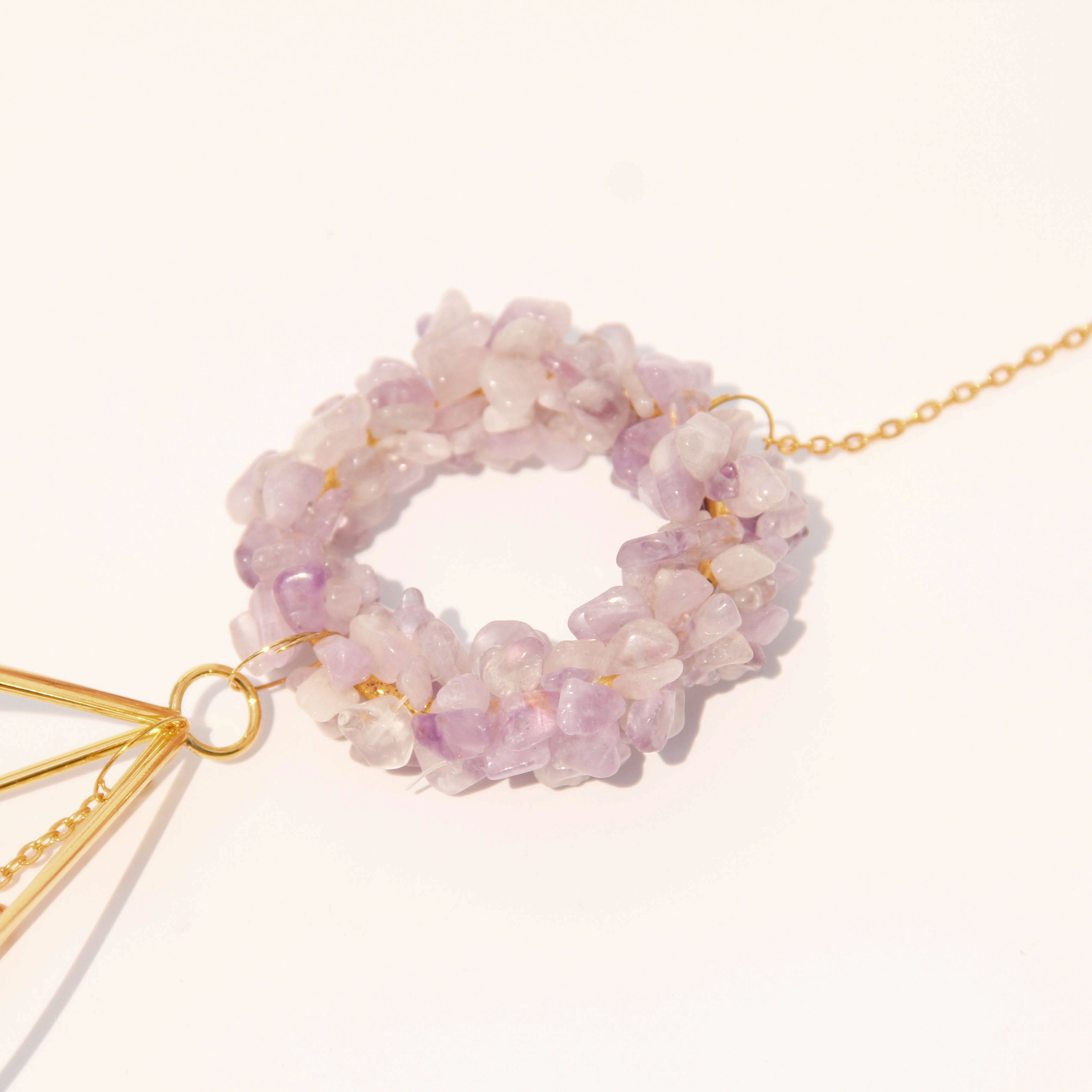 Amethyst DIANA Suncatcher