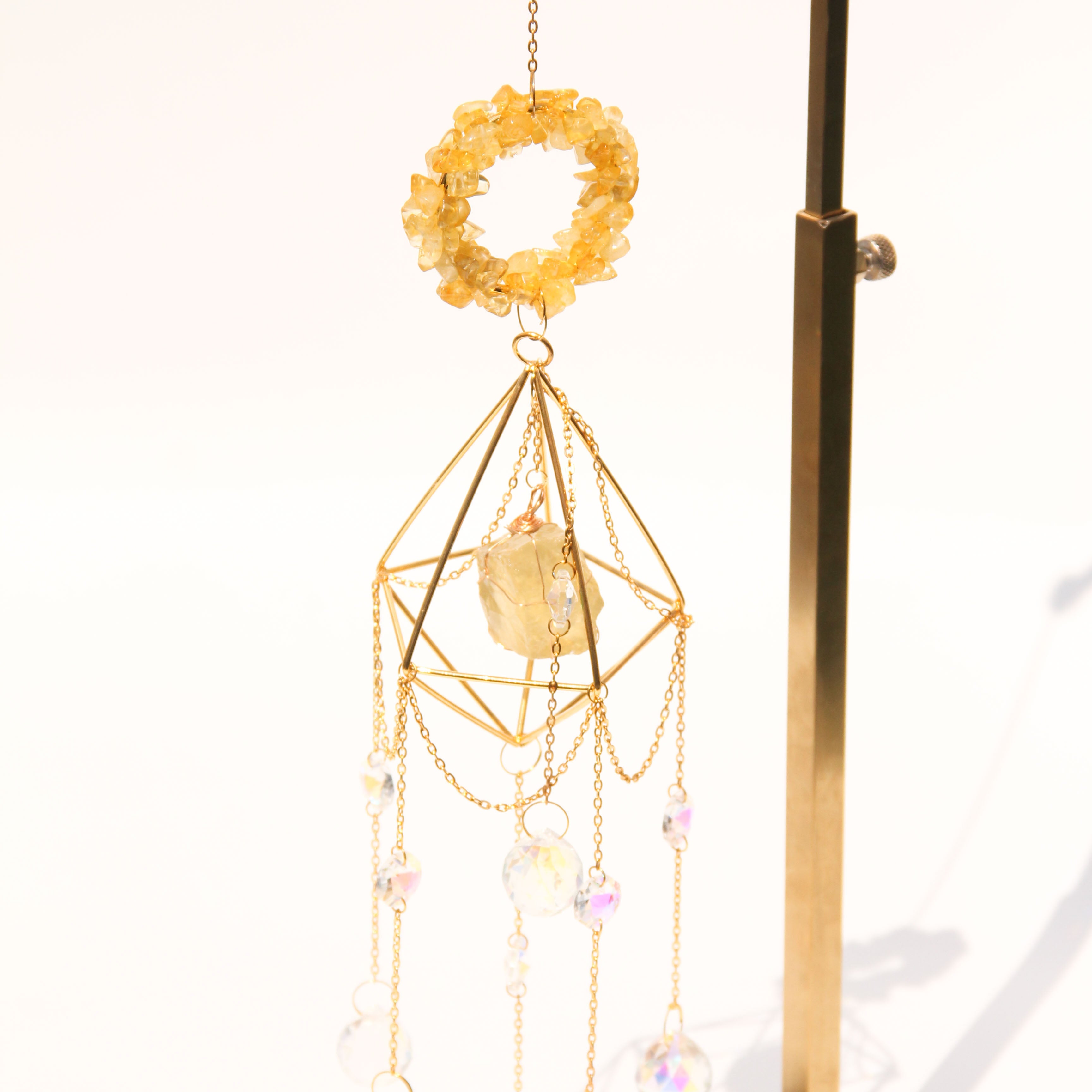 Citrine DIANA Suncatcher