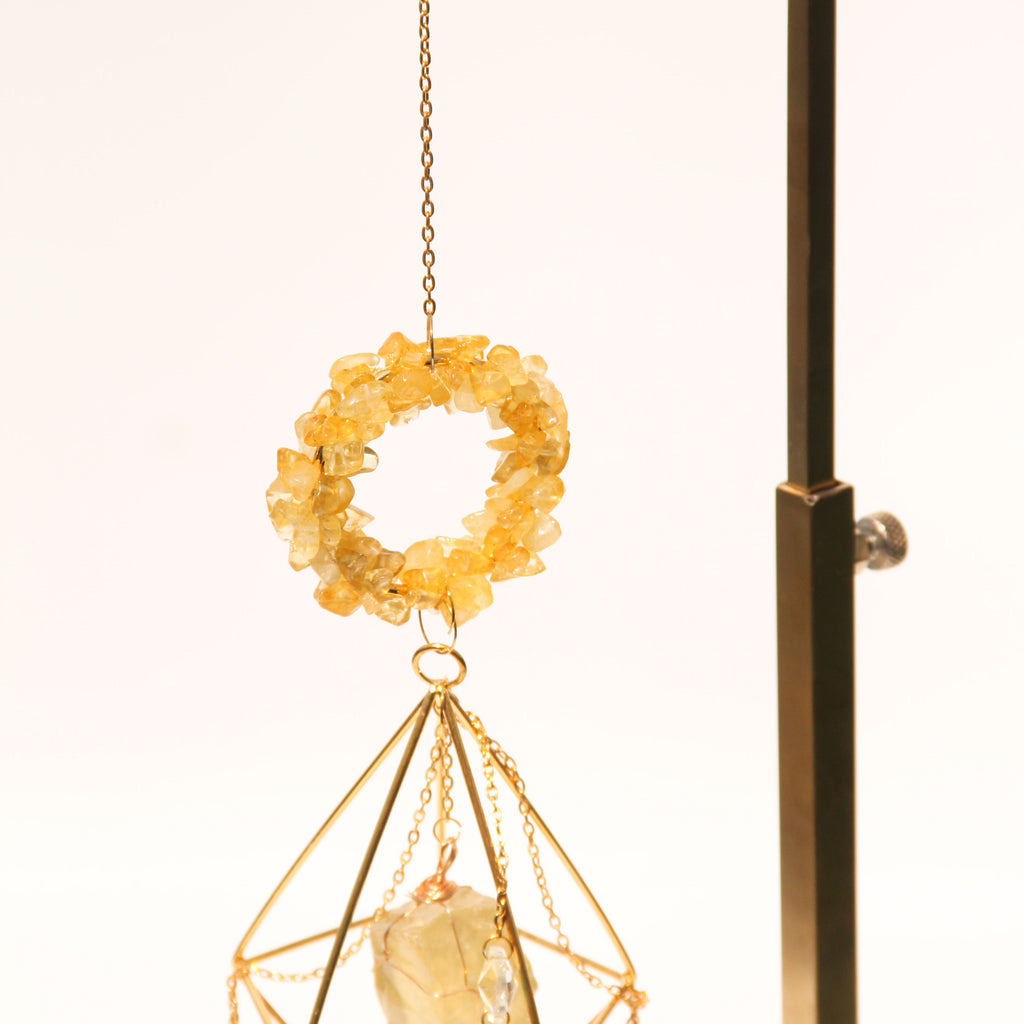 Citrine DIANA Suncatcher