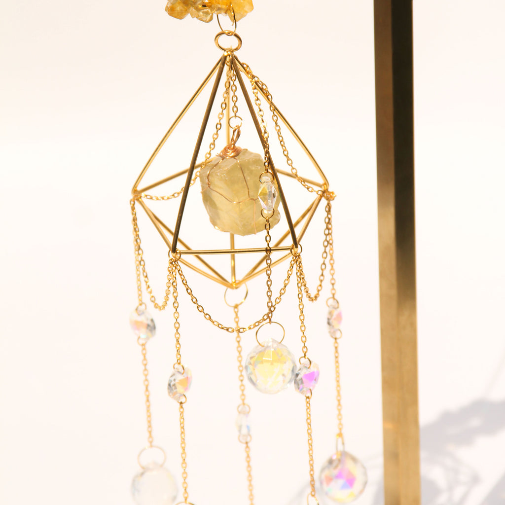 Citrine DIANA Suncatcher