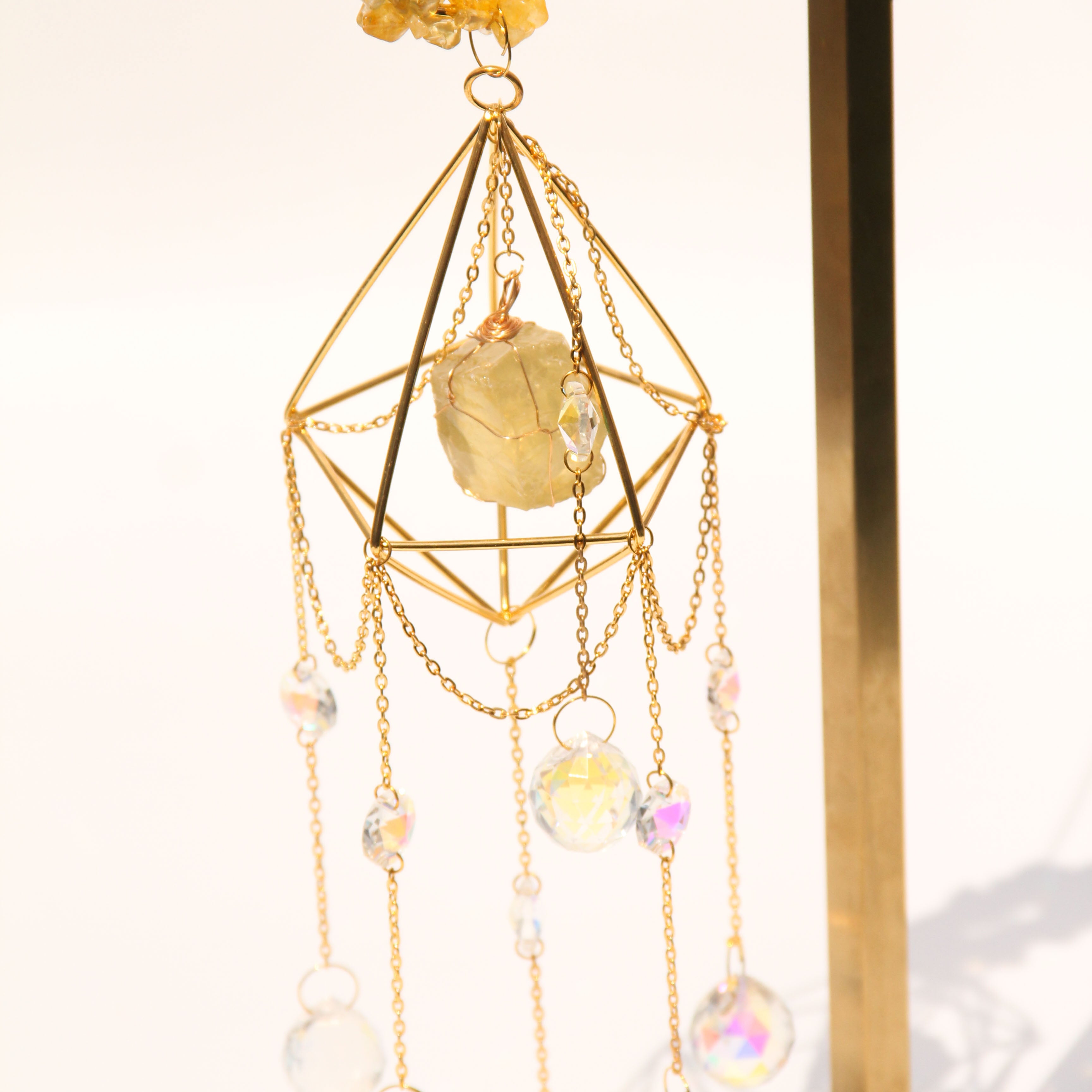 Citrine DIANA Suncatcher