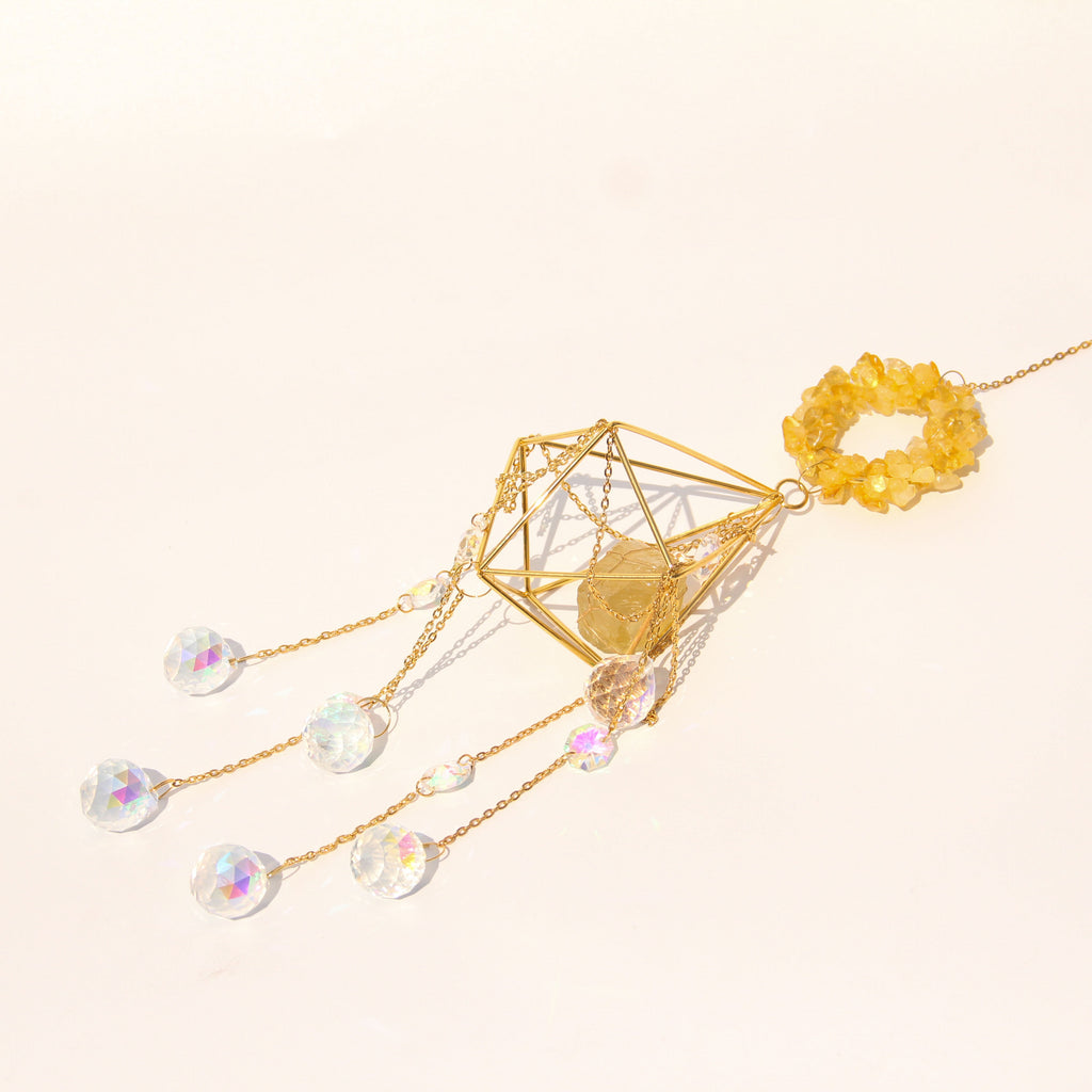 Citrine DIANA Suncatcher
