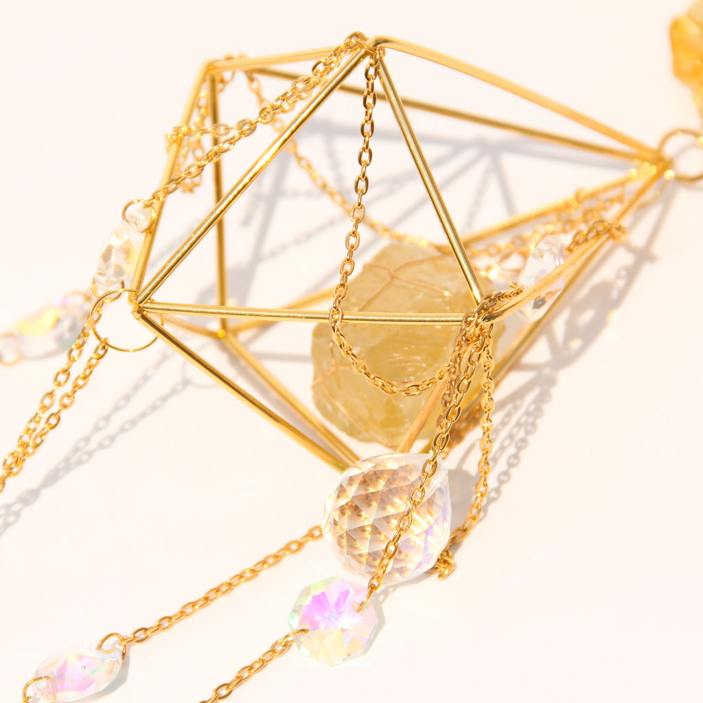 Citrine DIANA Suncatcher