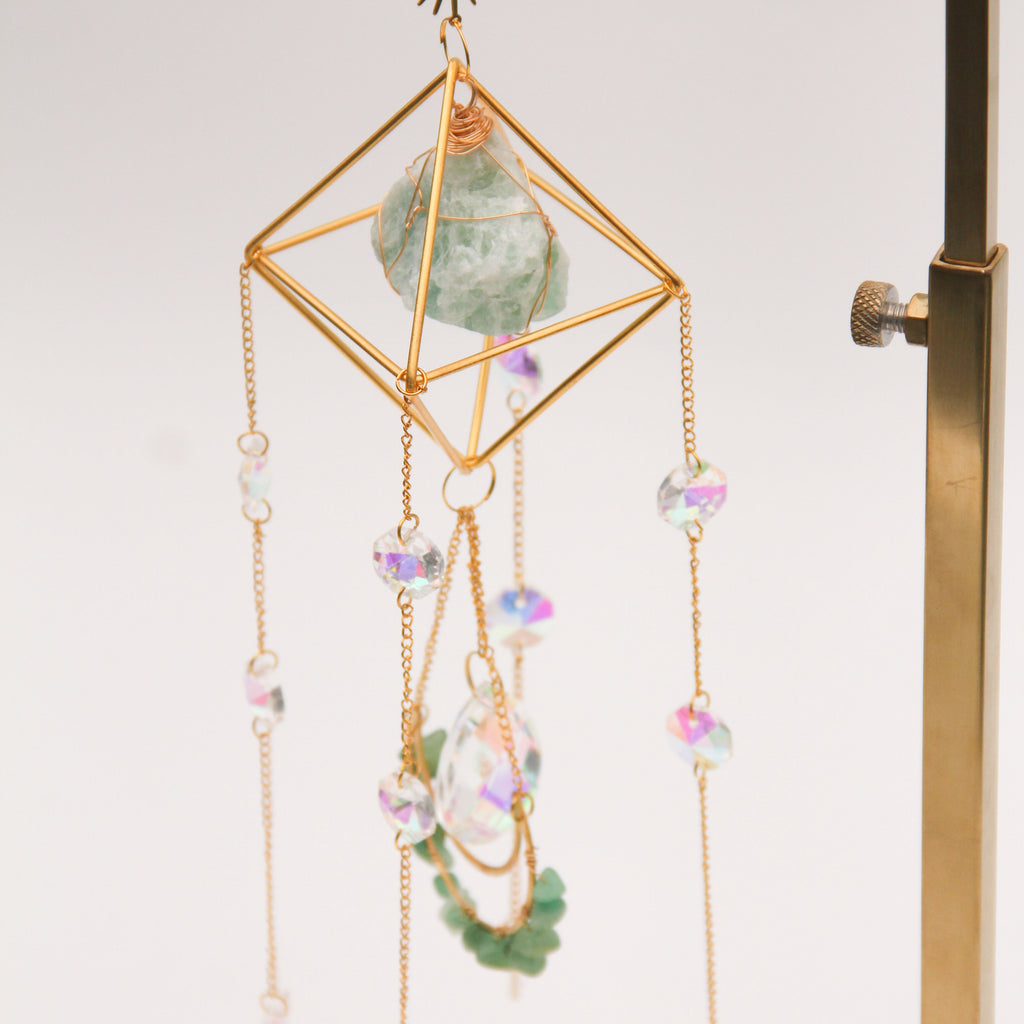 Green Aventurine PRISM Suncatcher