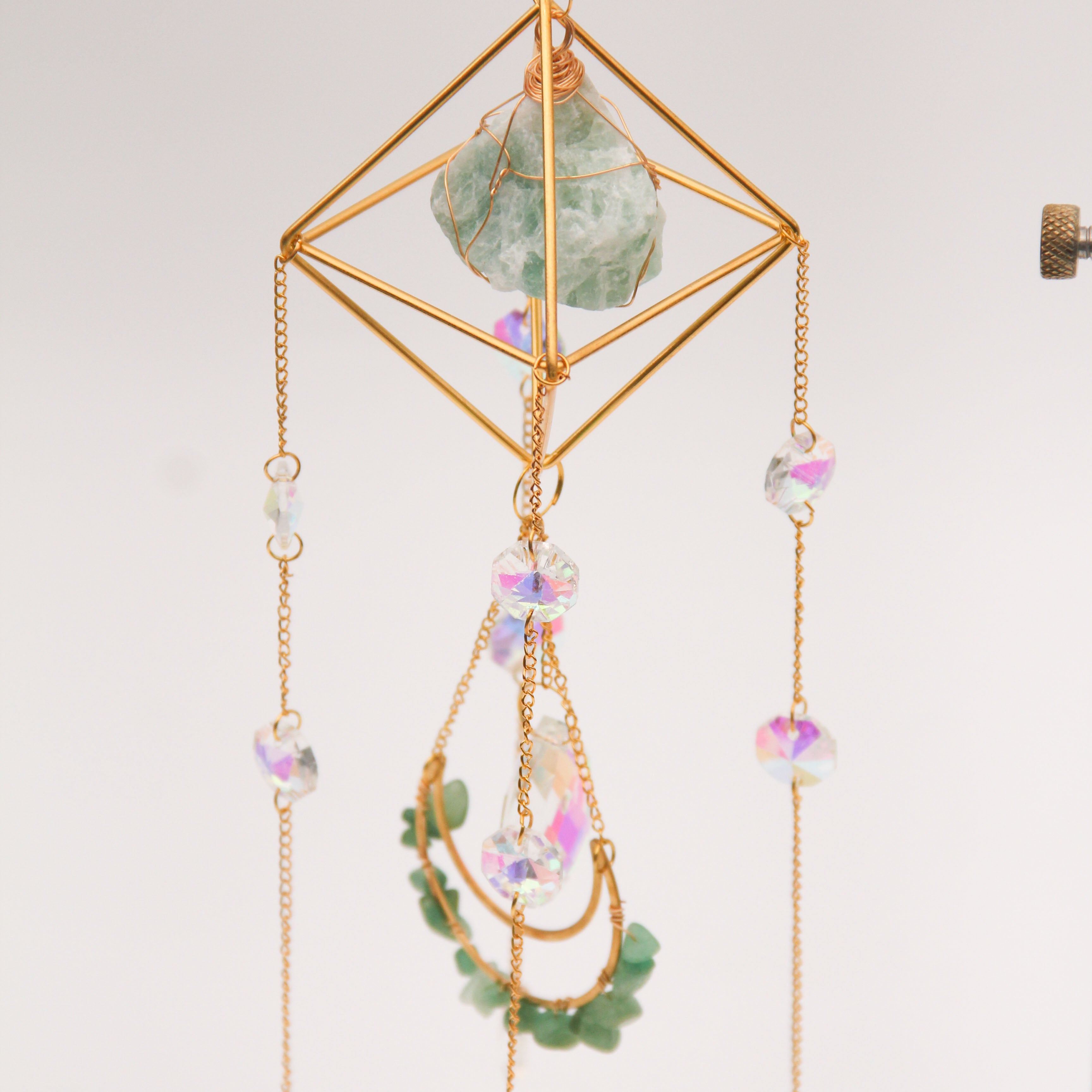 Green Aventurine PRISM Suncatcher