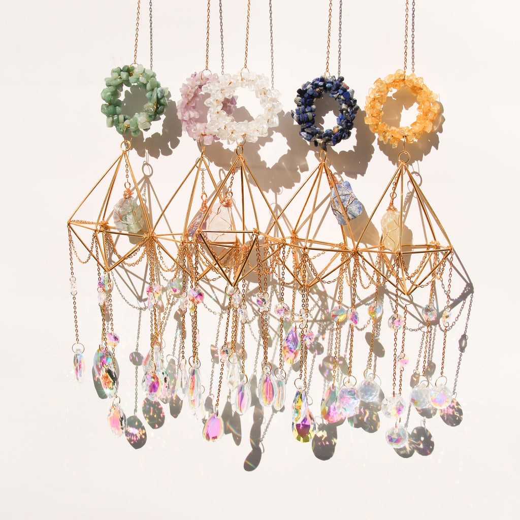 Amethyst DIANA Suncatcher