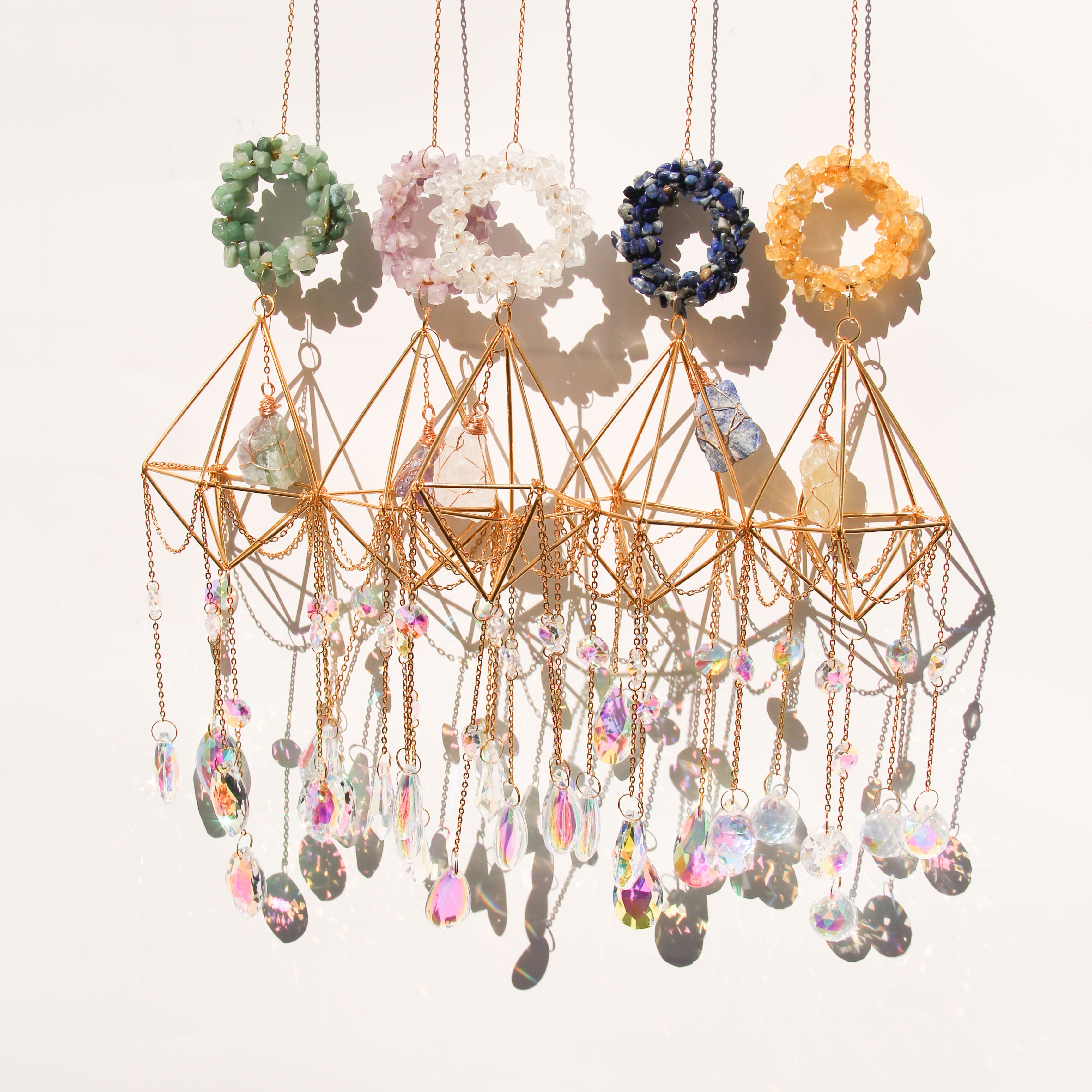 Amethyst DIANA Suncatcher