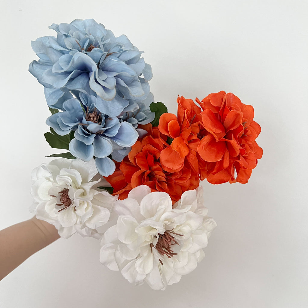 Waterlily Dahlia Flowers