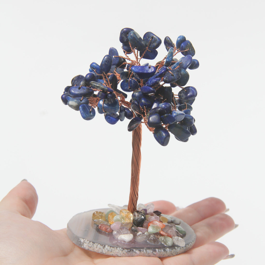 Lapis Lazuli Healing Mini Crystal Tree
