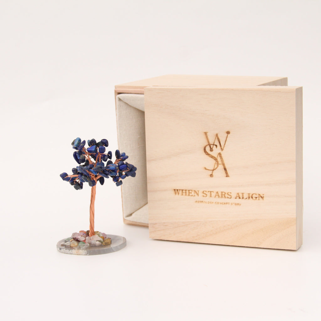 Lapis Lazuli Healing Mini Crystal Tree