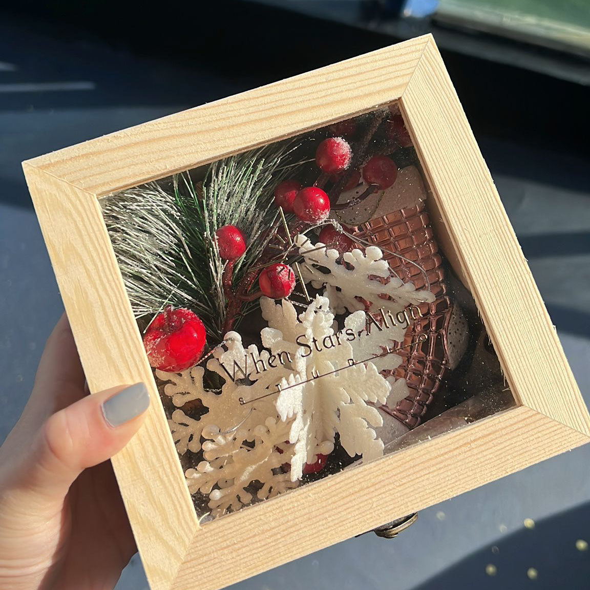 SNOWY Day Blessings Christmas Ornament Gift Set