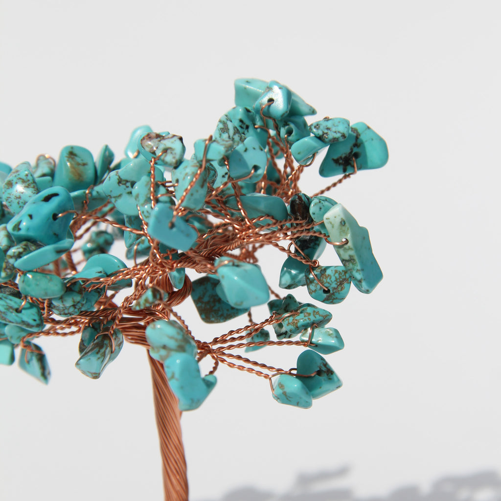 Turquoise Healing Mini Crystal Tree