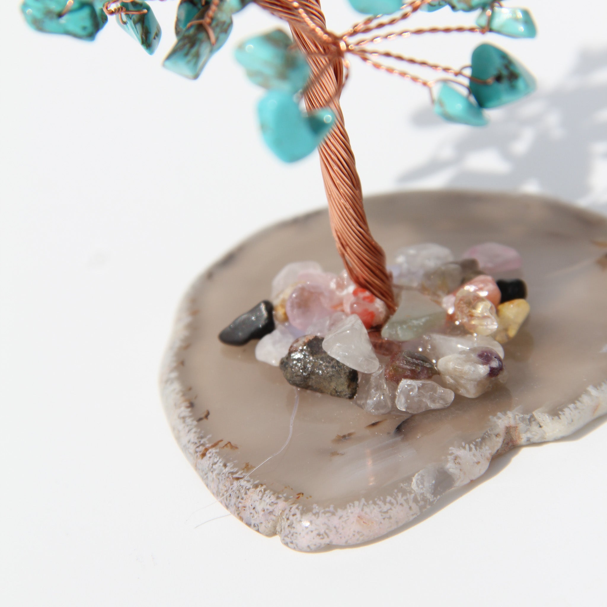 Turquoise Healing Mini Crystal Tree