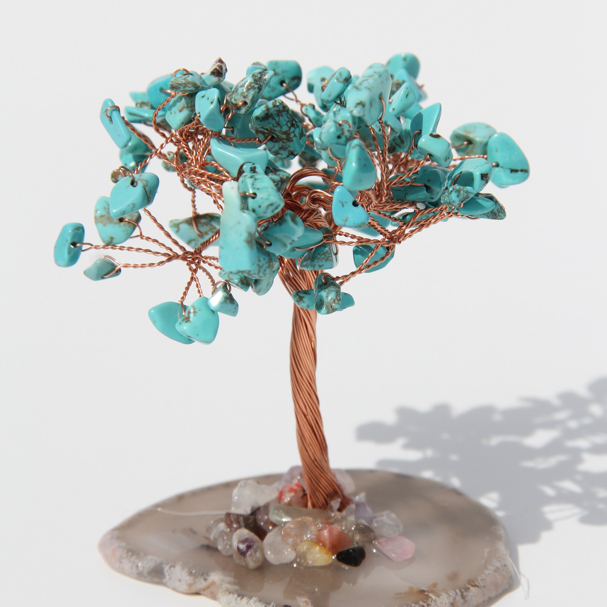 Turquoise Healing Mini Crystal Tree
