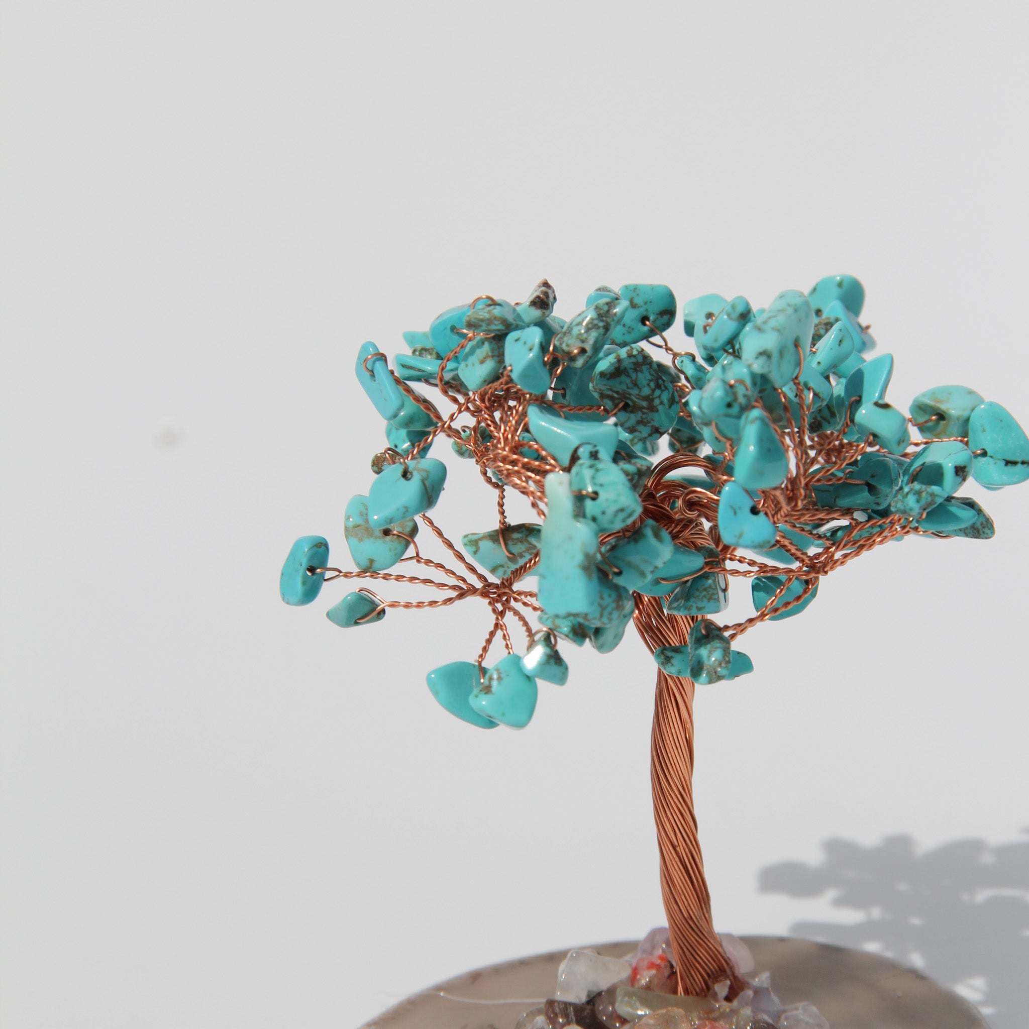 Turquoise Healing Mini Crystal Tree