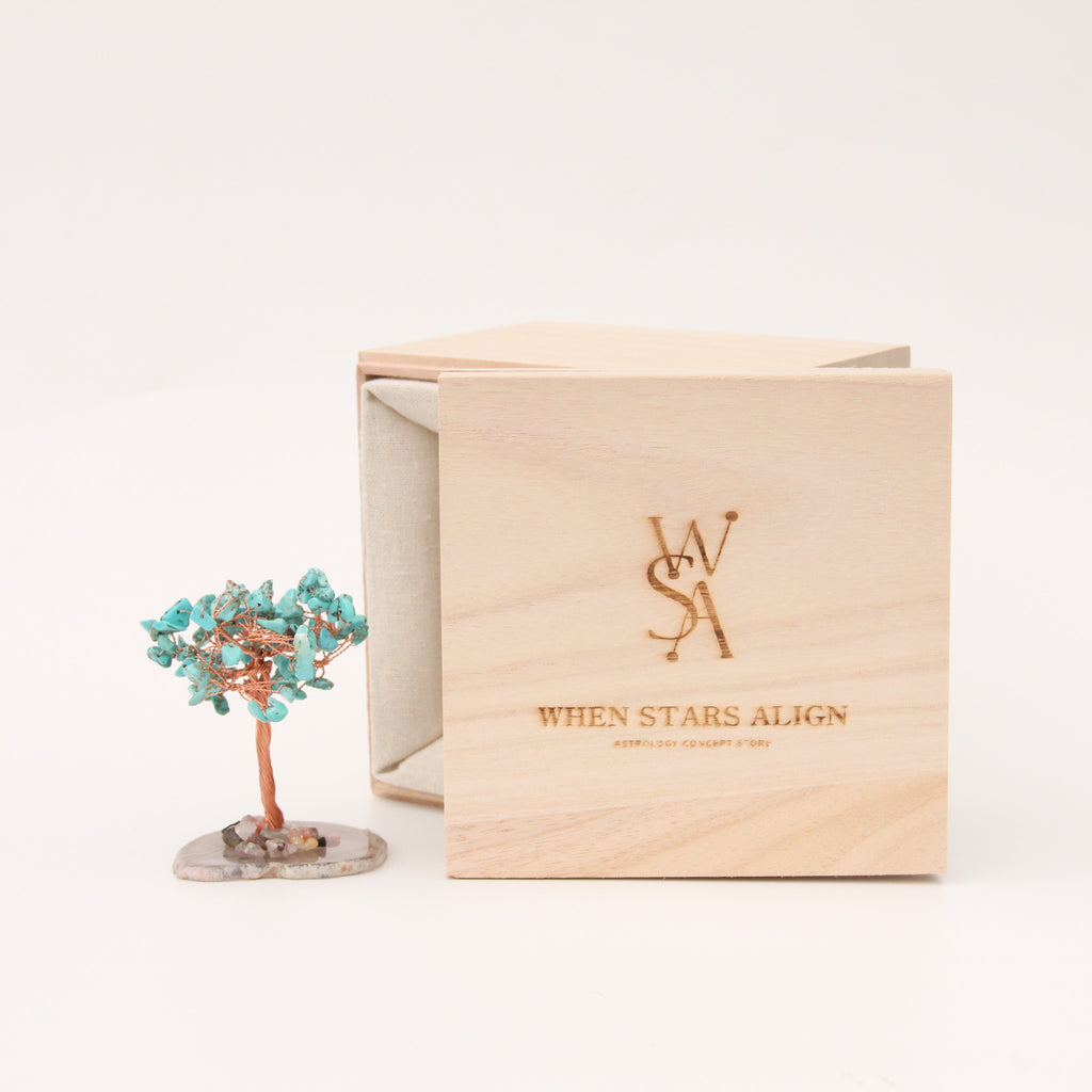 Turquoise Healing Mini Crystal Tree