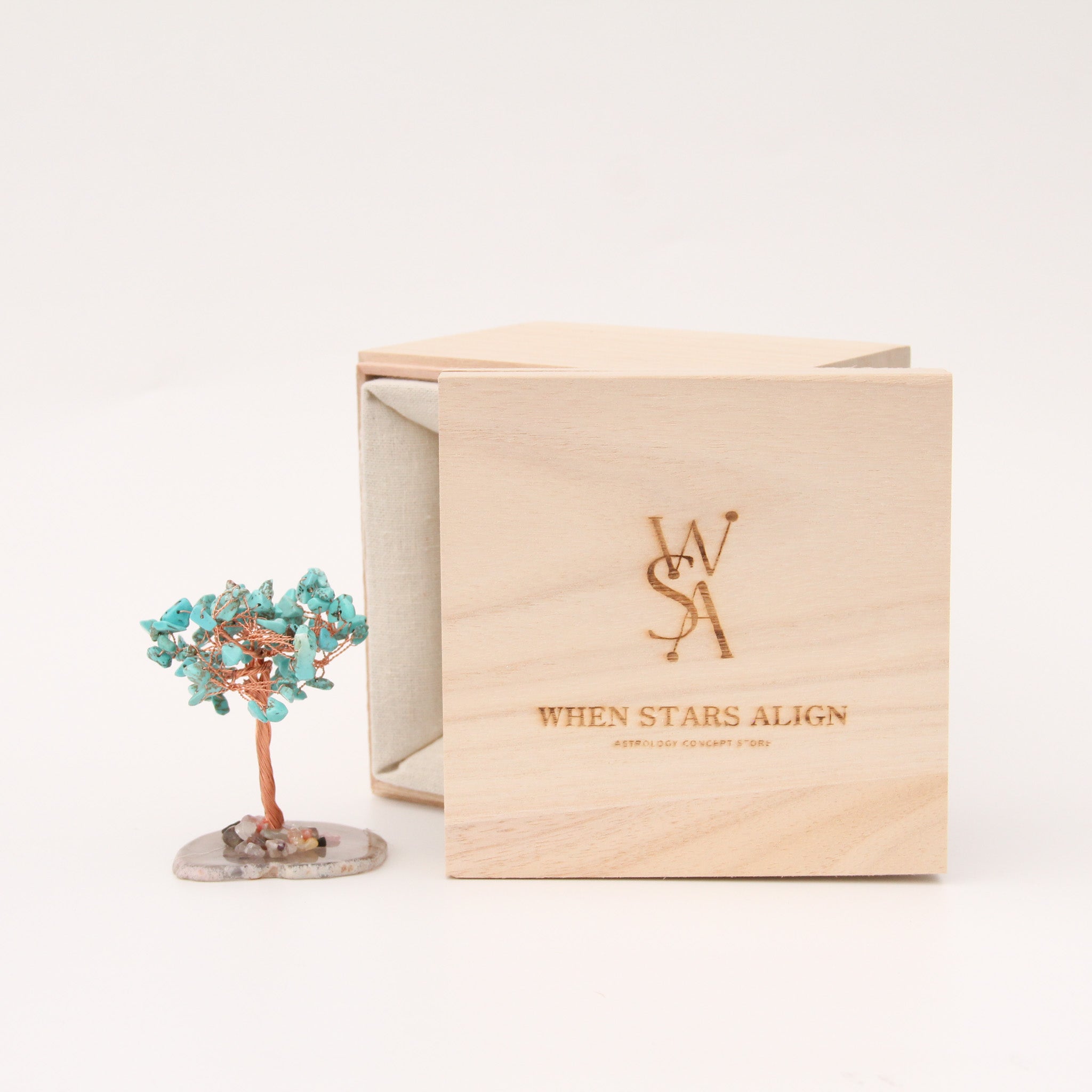 Turquoise Healing Mini Crystal Tree