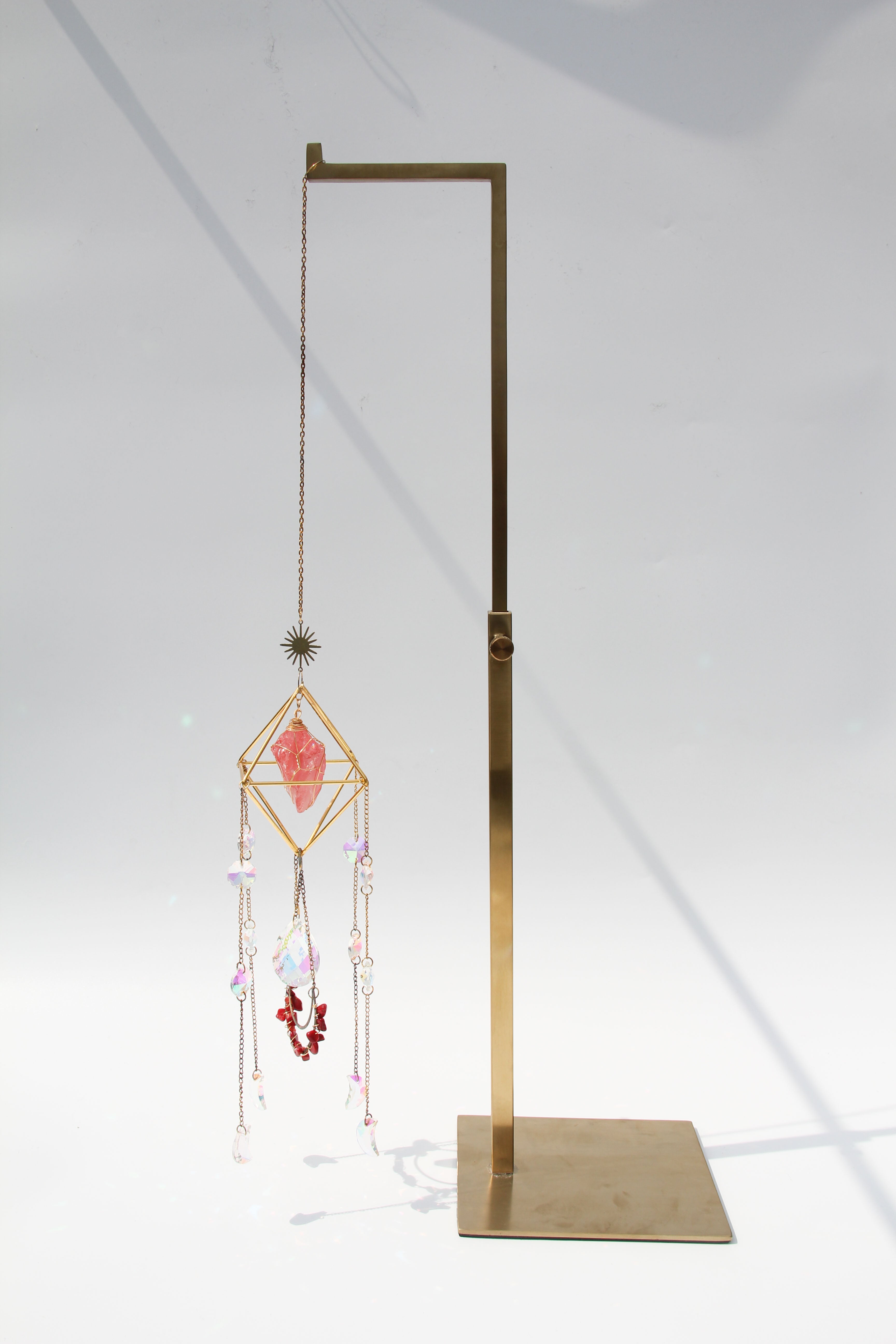Red Quartz PRISM Suncatcher