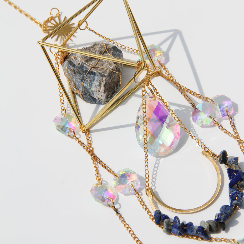 Lapis Lauzuli PRISM Suncatcher