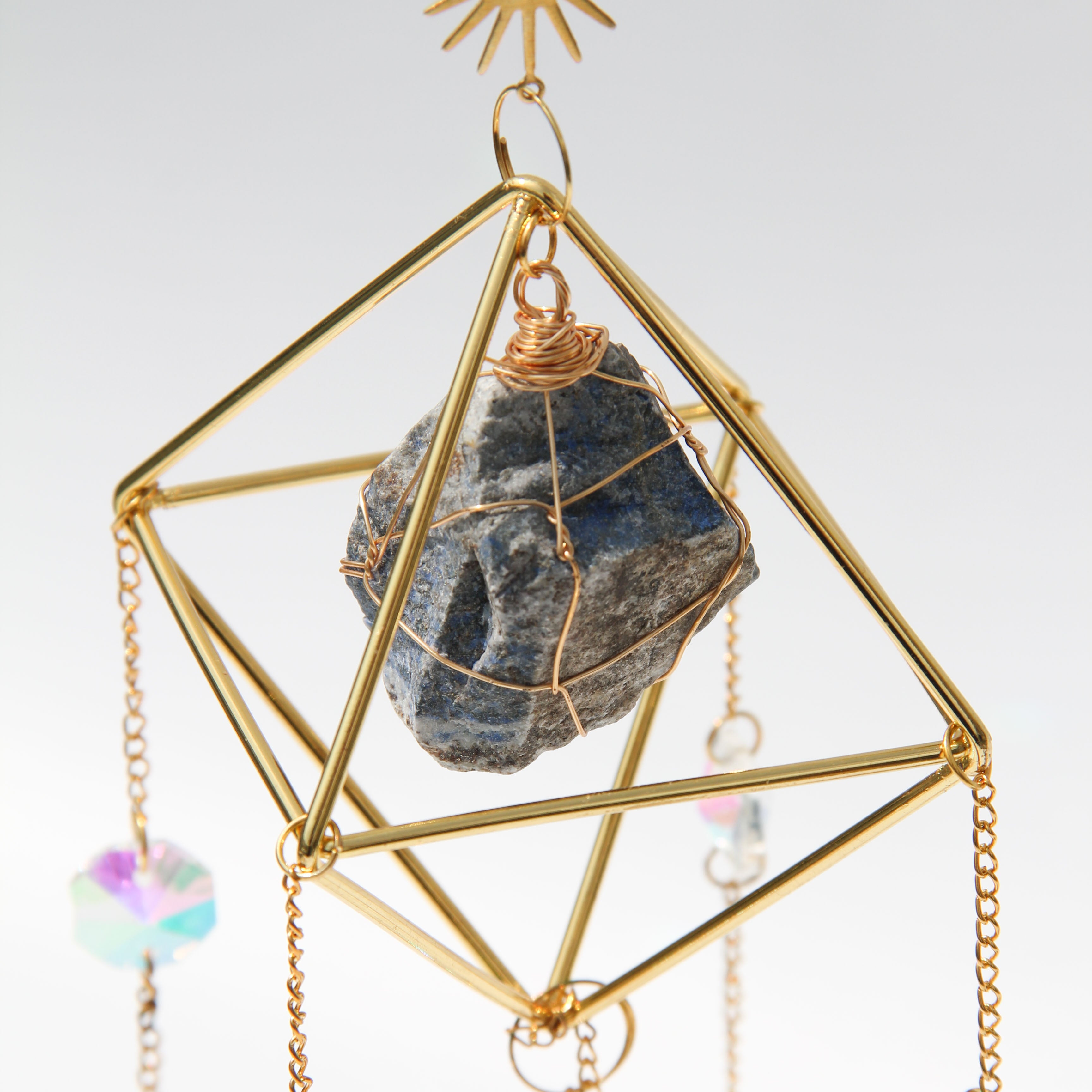 Lapis Lauzuli PRISM Suncatcher