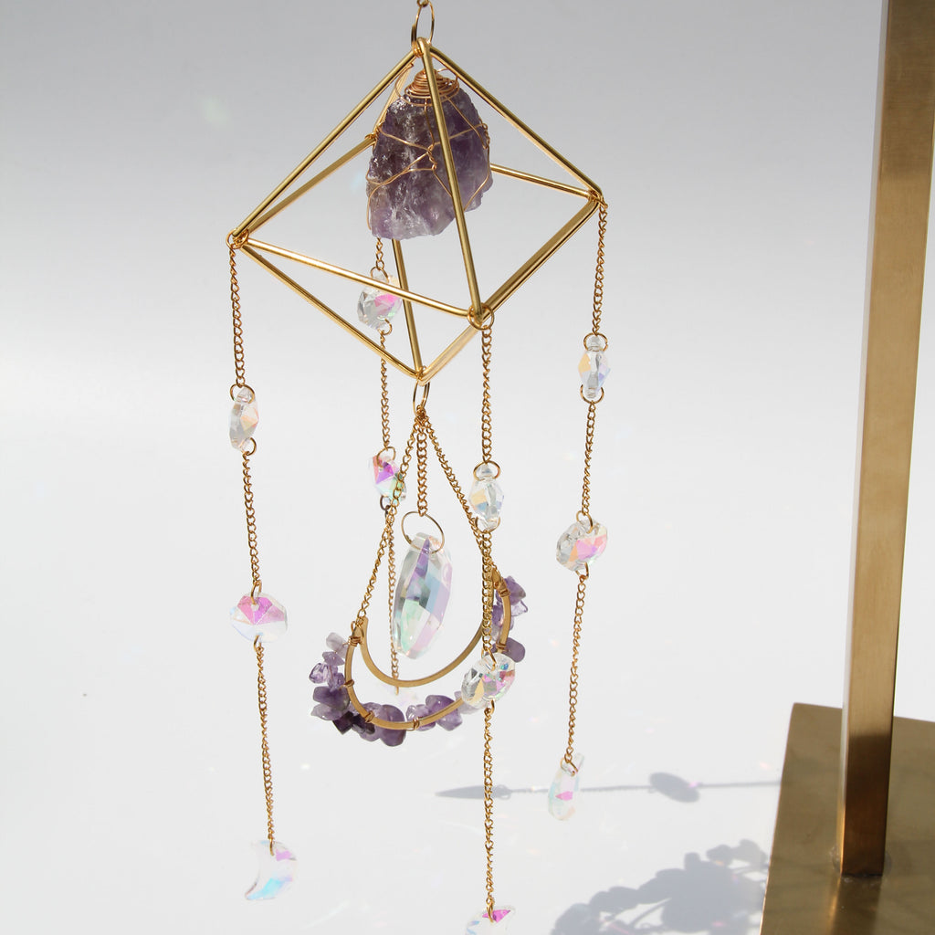 Amethyst PRISM Suncatcher