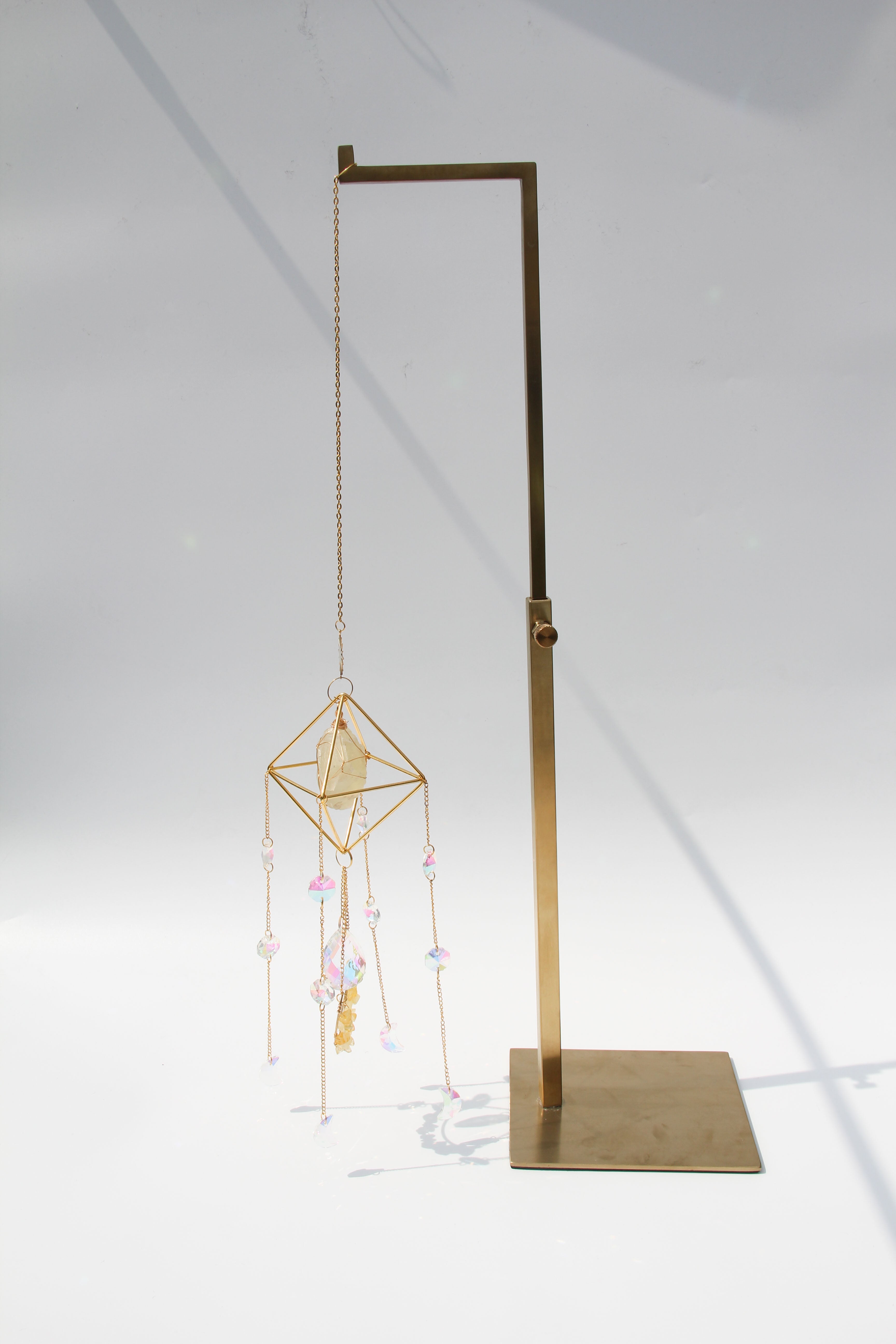 Citrine PRISM Suncatcher