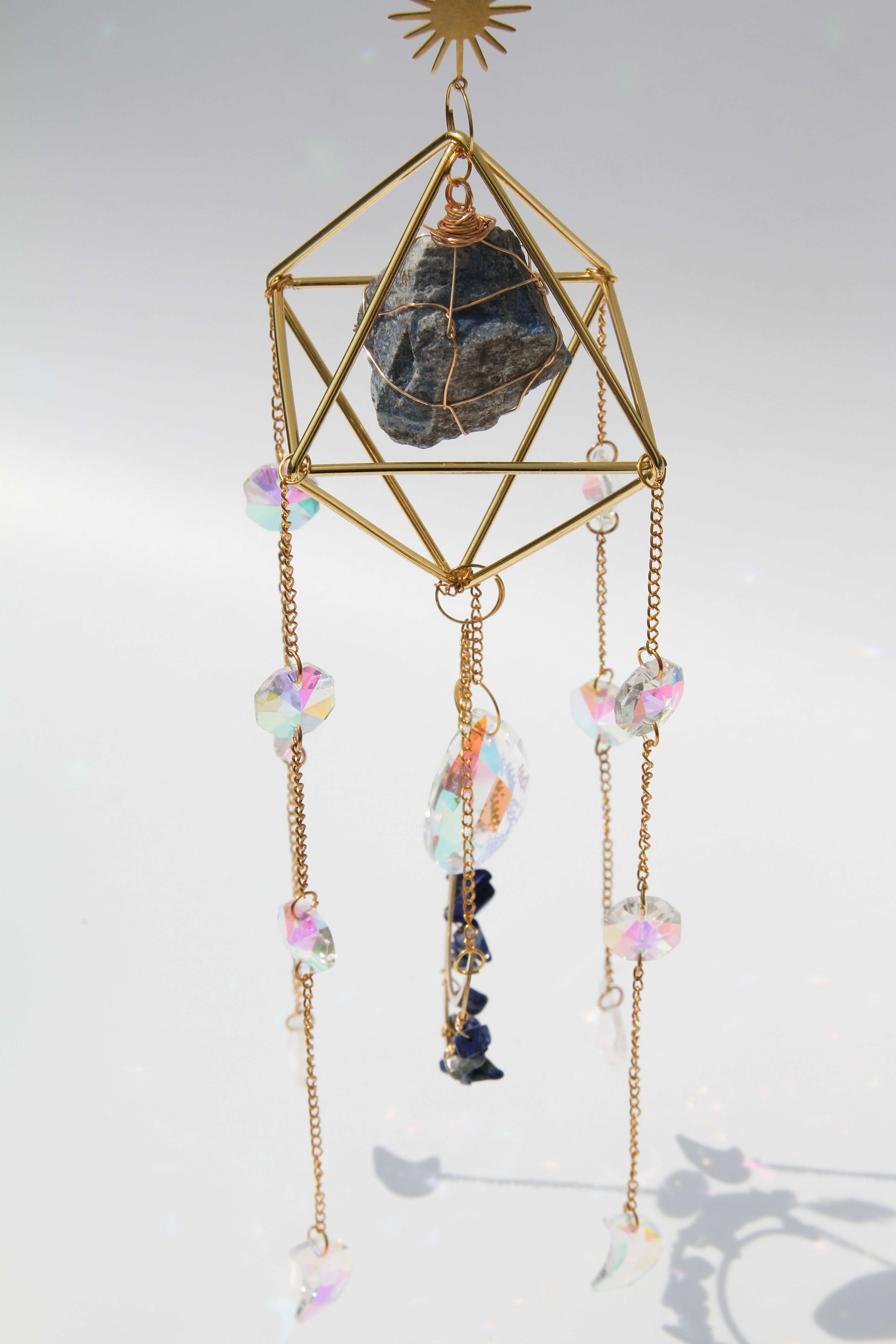 Lapis Lauzuli PRISM Suncatcher
