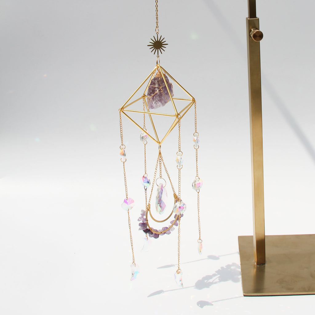 Amethyst PRISM Suncatcher