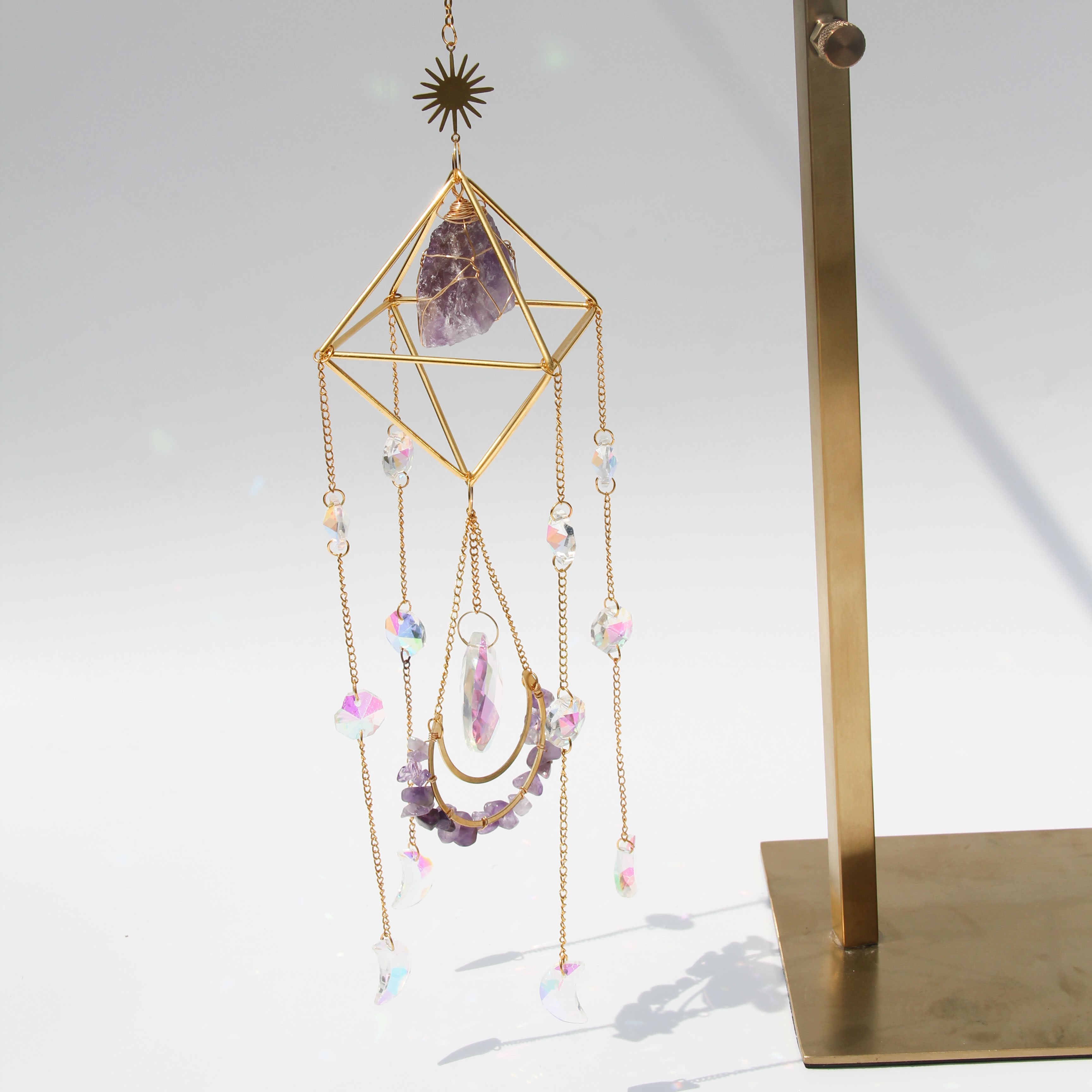 Amethyst PRISM Suncatcher