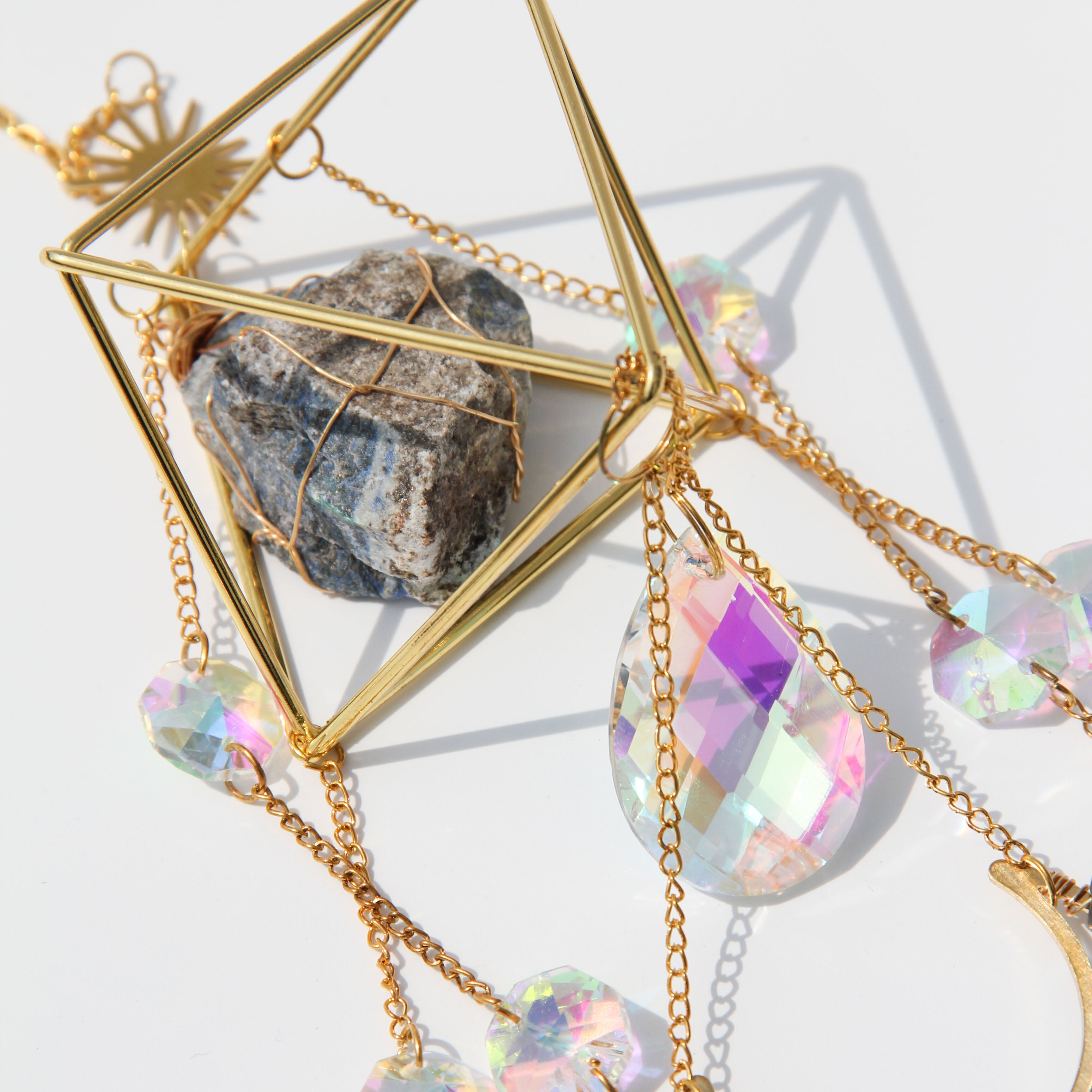 Lapis Lauzuli PRISM Suncatcher